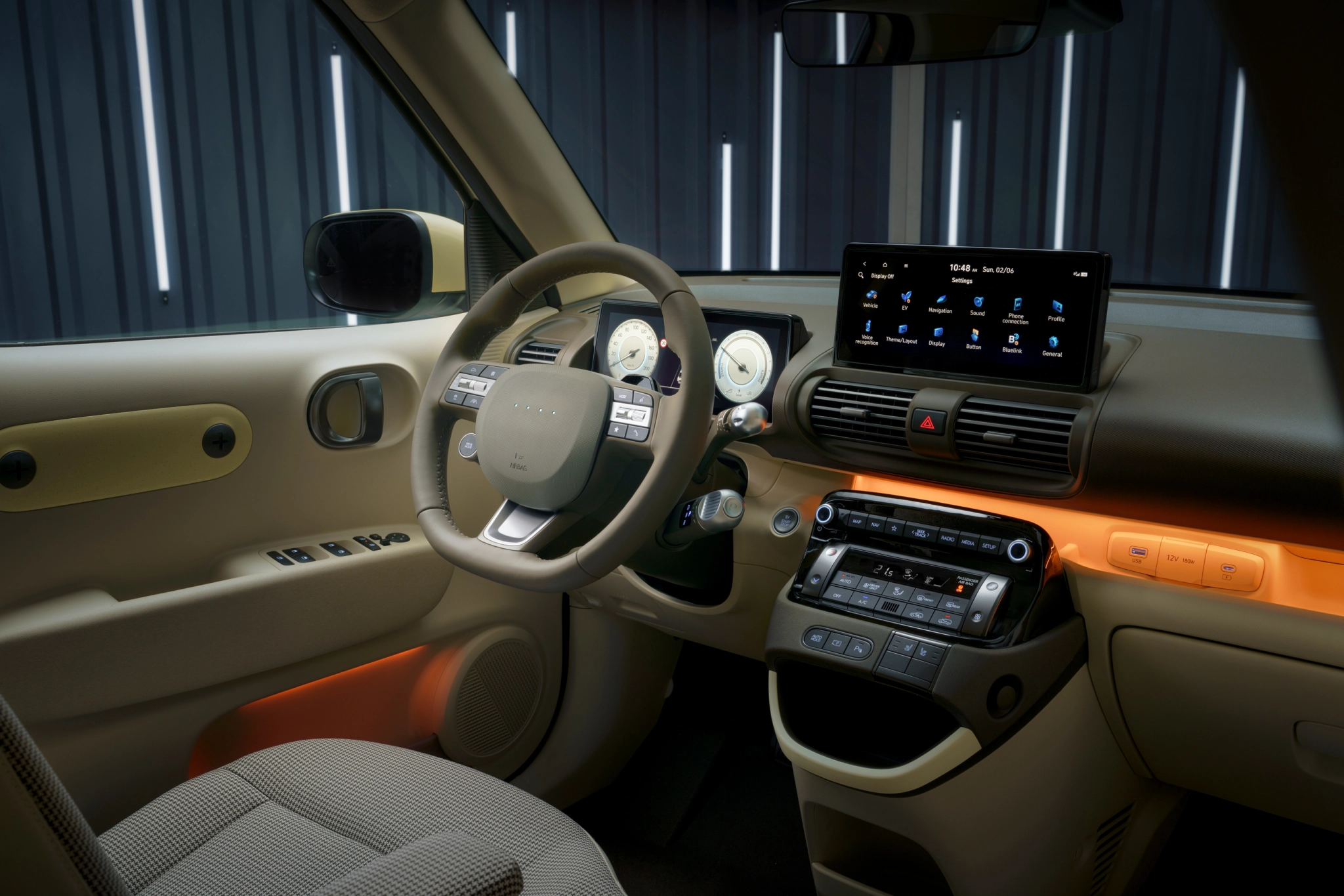 Hyundai inster premiere interior kv