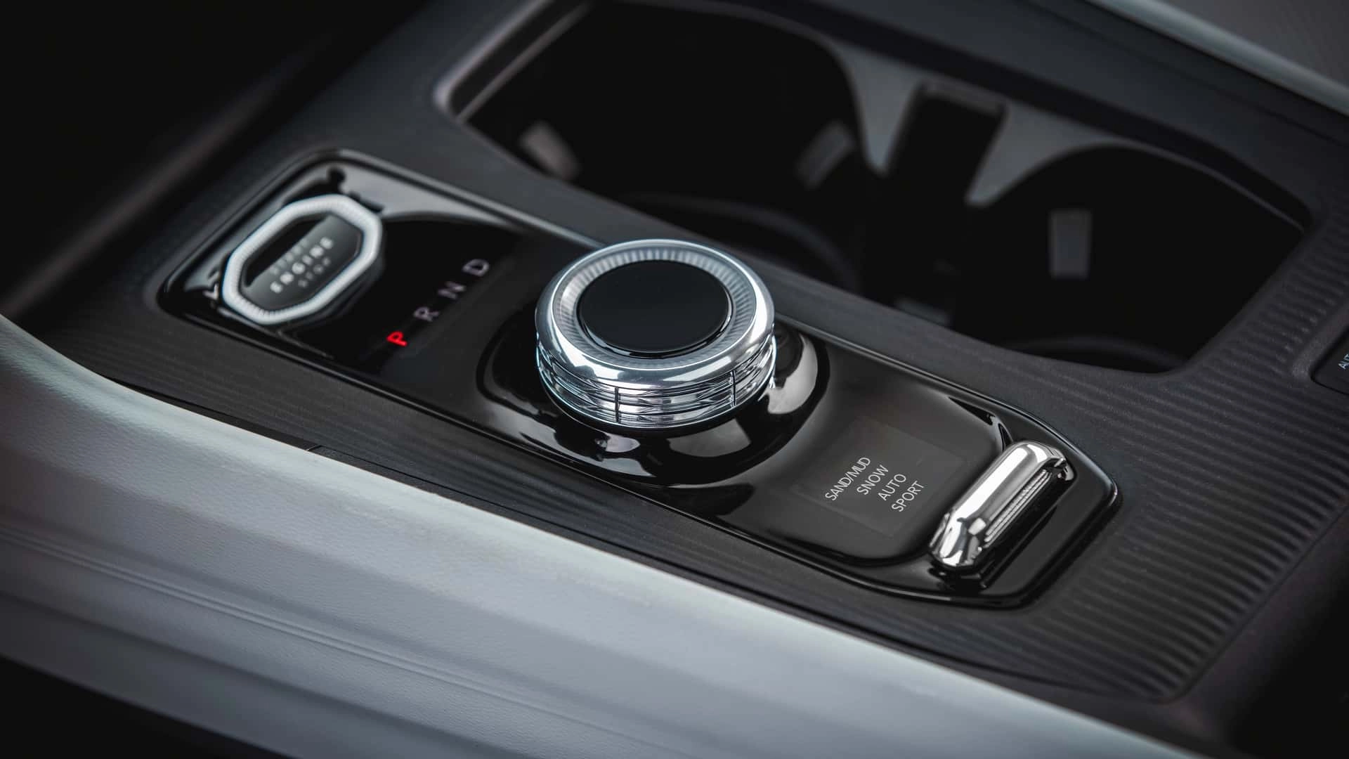 2026 jeep cherokee overland gear selector and start stop button