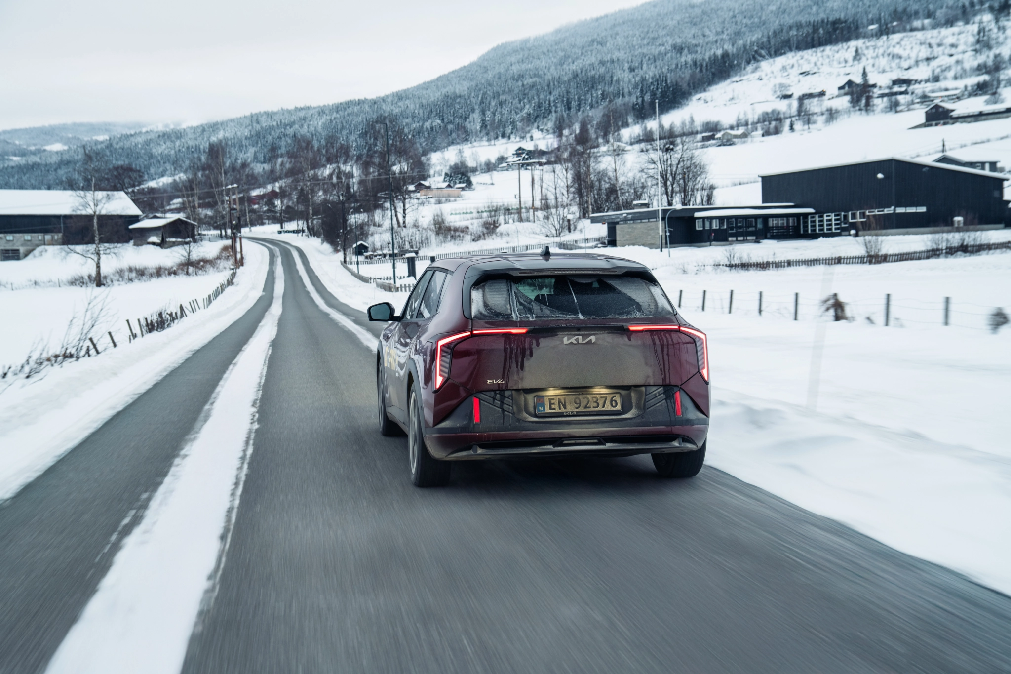 Kia ev4 winter test norway elprix highres 02