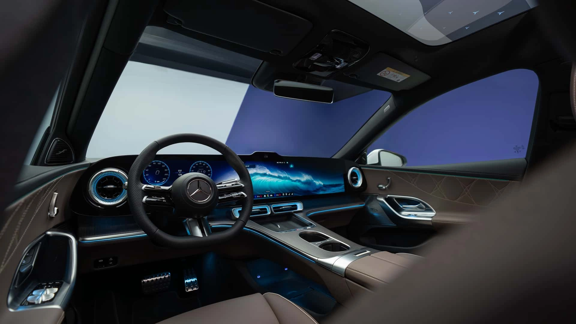 Mercedes c 400 4matic eq 2026 das interieur