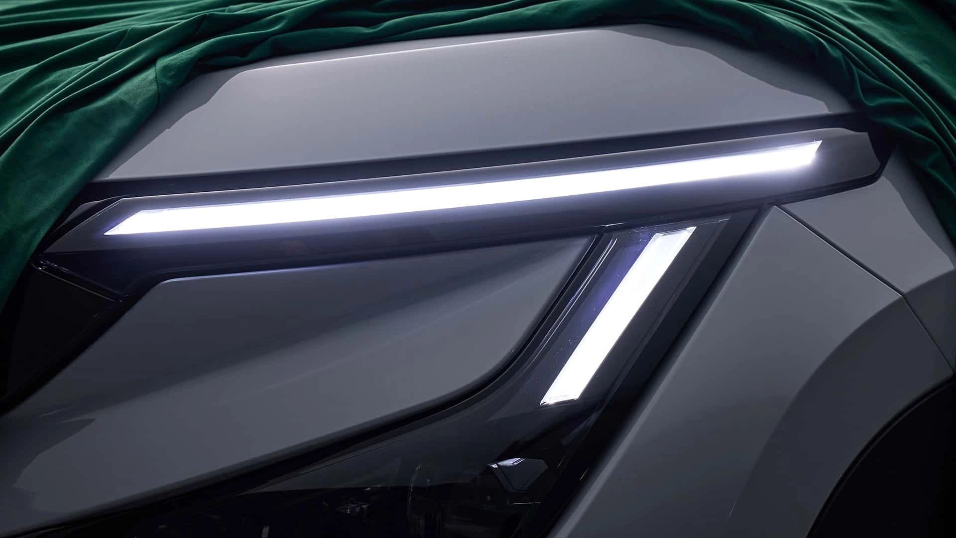 Skoda epiq il teaser dei dettagli esterni